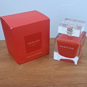 3 FL Oz Narciso Rodriguez Narciso Eau de Toilette Rouge Red Perfume Bottle
